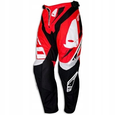 Nohavice Enduro Cross Ufo Revolution Made In Italy Farba Červená Fluo/čiern