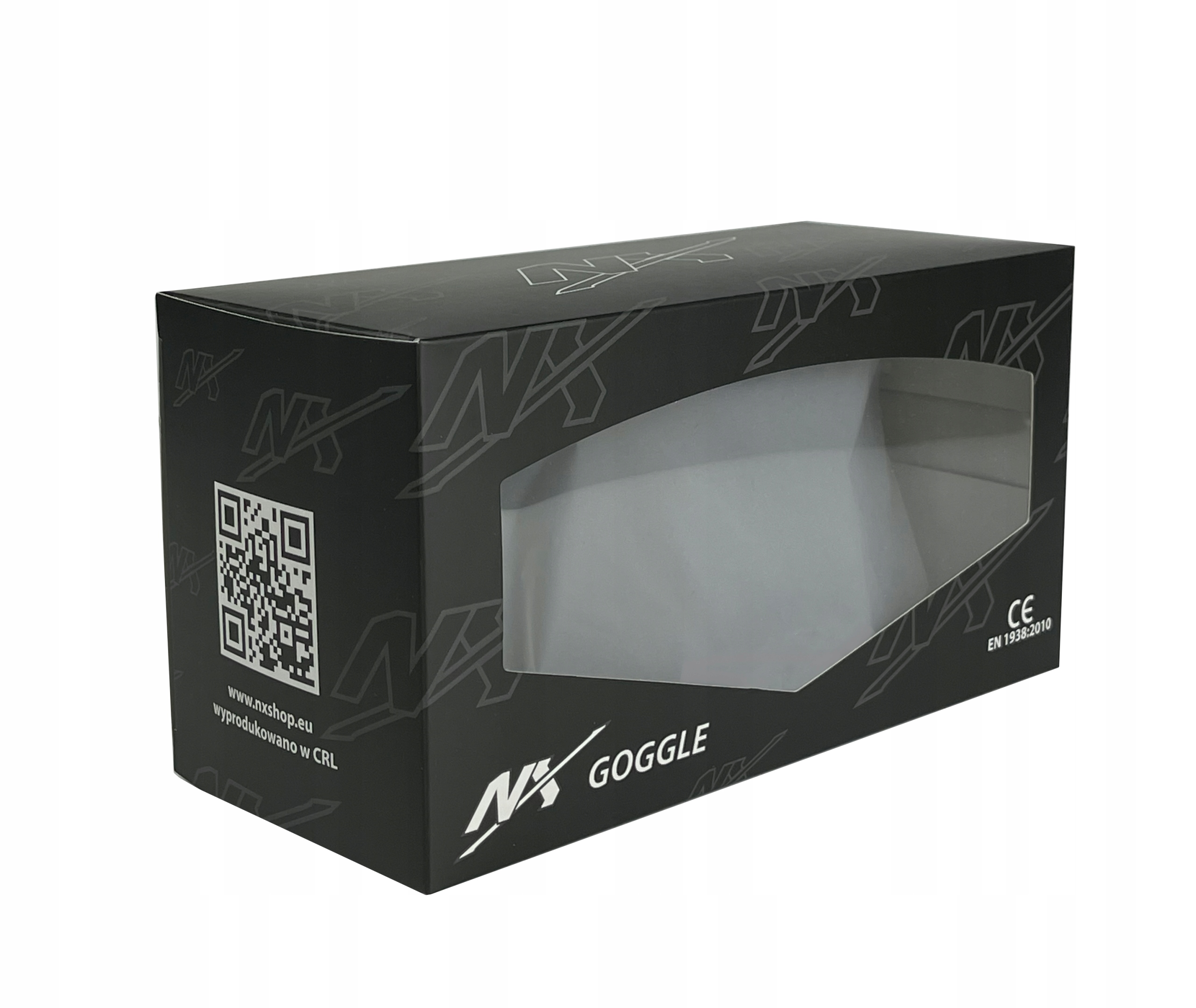 GOGLE MOTOCYKLOWE NX CROSS ENDURO ATV OFF ROAD ANTI-FOG HOMOLOGACJA Kolor oprawy żółty