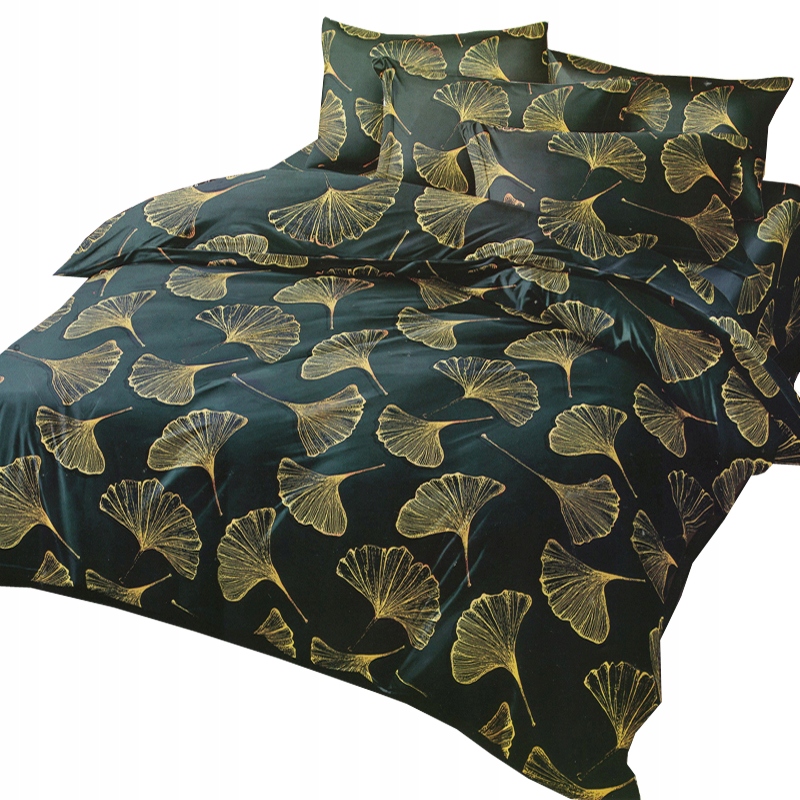 POŚCIEL BAWEŁNIANA 160X200 KOMPLET POSZWA KOŁDRA +2x PODUSZKA DWUSTRONNA 3D