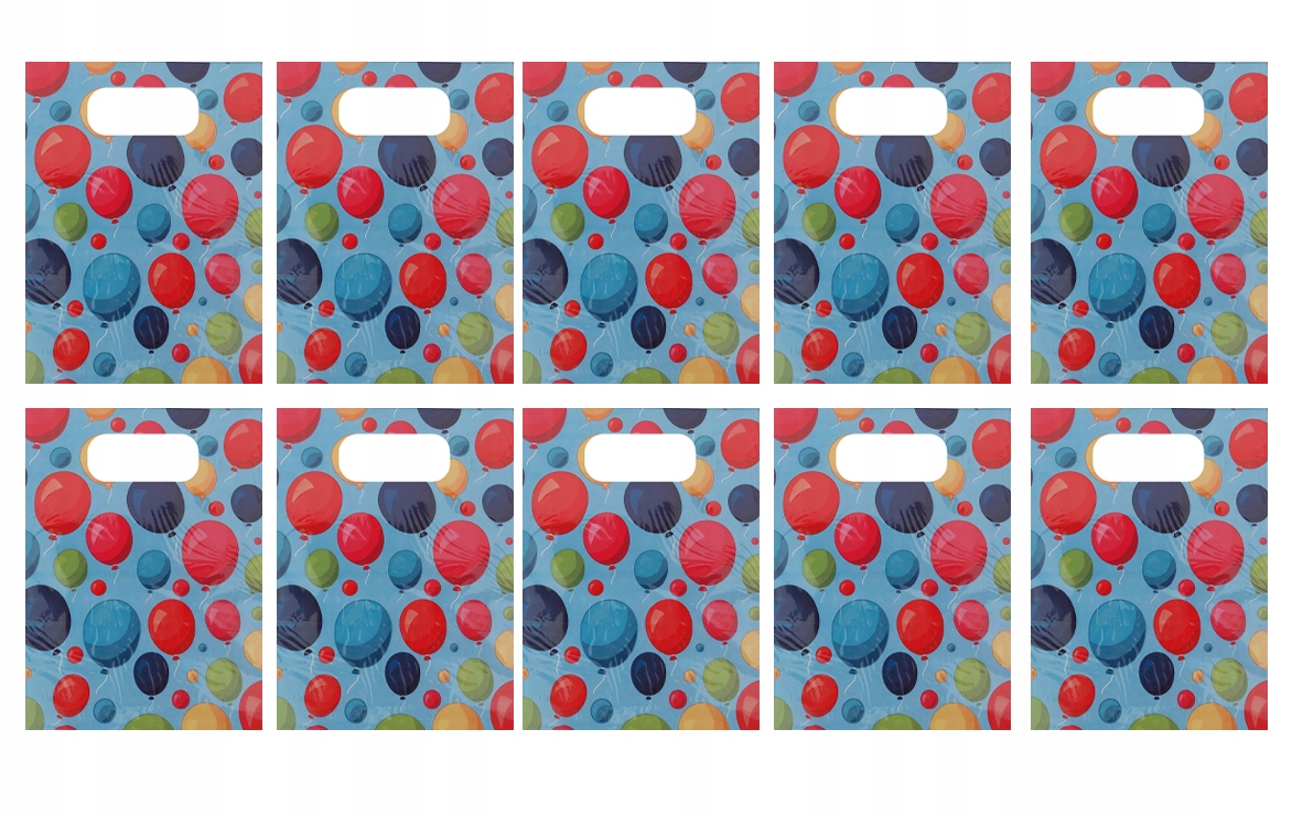 PAPIEROWE TOREBKI NA SŁODYCZE I PREZENTY 10 SZTUK