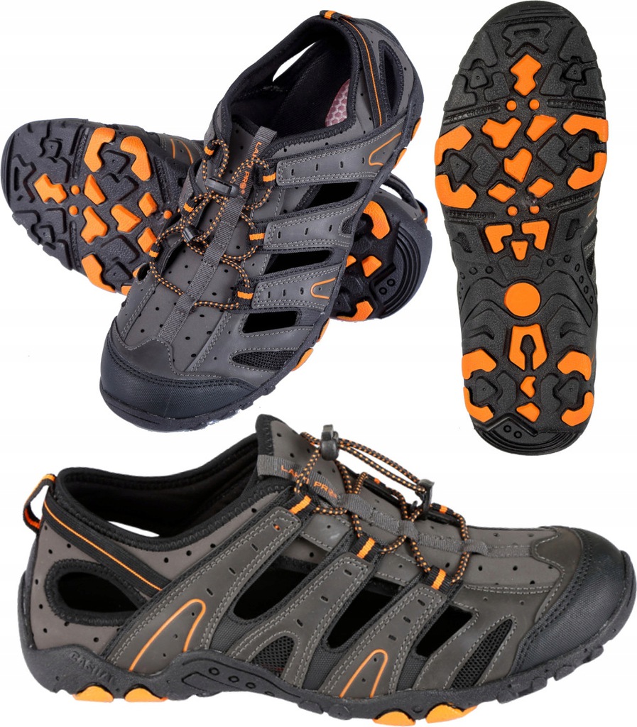 LAHTI PRO SANDAŁY BUTY TREKKINGOWE robocze PU/DZIANINA LEKKIE L30610 r. 40