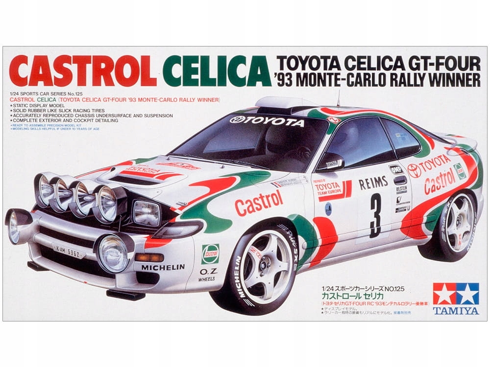 Toyota Celica Gt-four Castrol 1:24 Tamiya 24125