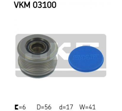 SKF Sprzęgło колесо стрічкові alternatora Vkm03100 Вага продукти з упаковка одиниця вимірювання 0 . 52 кг foto 3