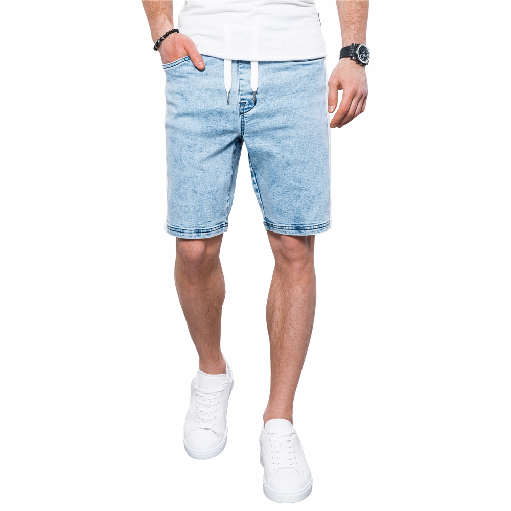 

Spodenki męskie jeansowe W363 jasny jeans M