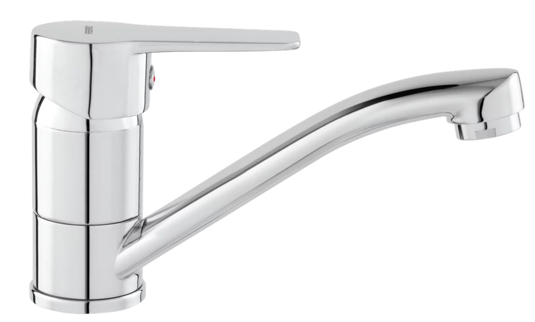 Bateria umywalkowa stojąca Ferro Ritto srebrny BTR2A