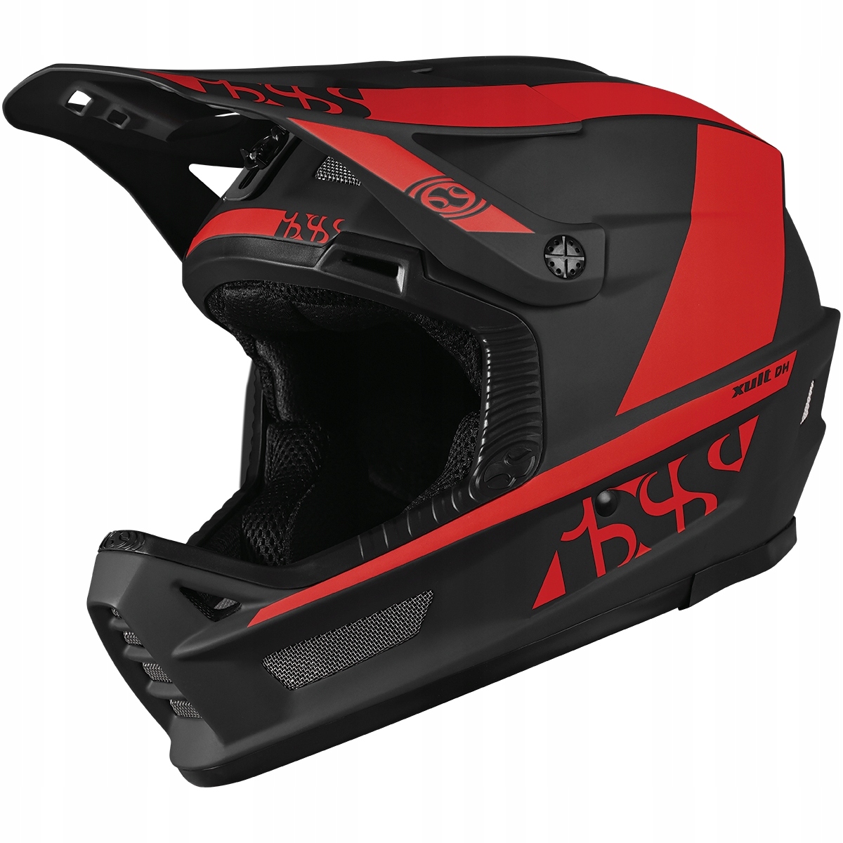 Kask Full Face iXS Xult Red Black Rozmiar S 53-56 mm Downhill Enduro Fr