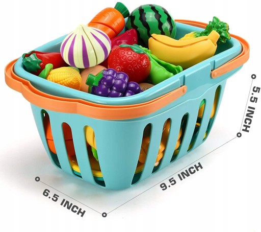 OWOCE WARZYWA DO KROJENIA ZABAWKOWE JEDZENIE RZEP Producent bez marki