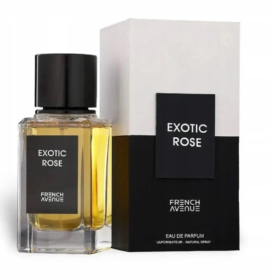 French Avenue Fragrance World Exotic Rose Arabské Parfémy 100 ML