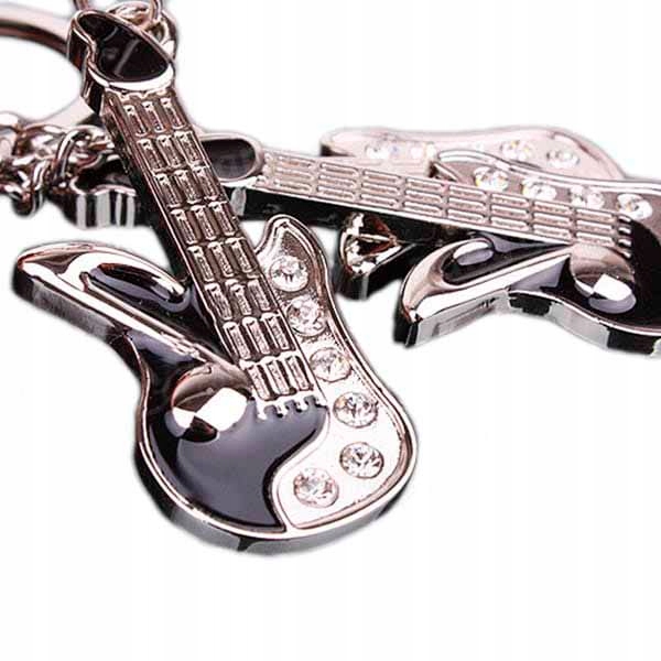 BRELOK METALOWY ZAWIESZKA DO KLUCZY TOREBKI GITARA ROCK BRYLOK PRZYWIESZKA Płeć uniseks
