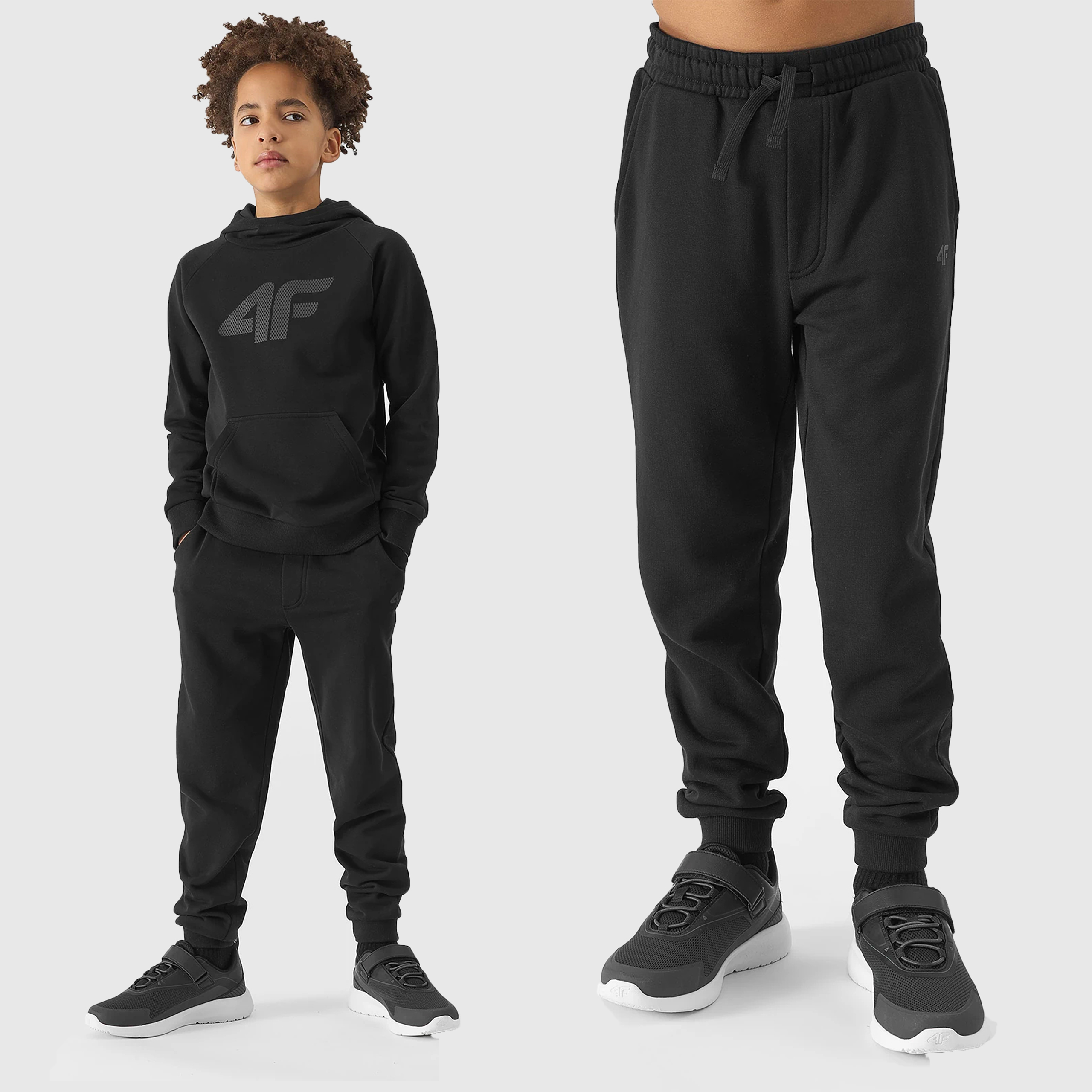 4F SPODNIE DRESOWE CHŁOPIĘCE JOGGERY DRESY SPORTOWE DZIECIĘCE SS24 Płeć chłopcy