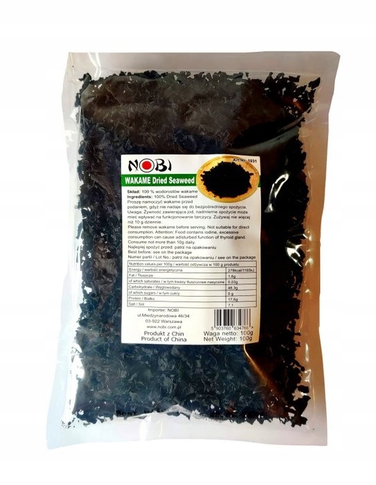 

Wodorosty Wakame 100 g