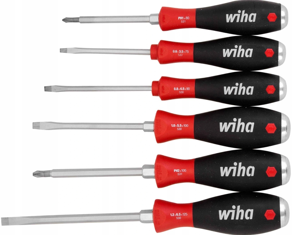 6DÍLNÁ Sada Šroubováků Softfinish Wiha 21250