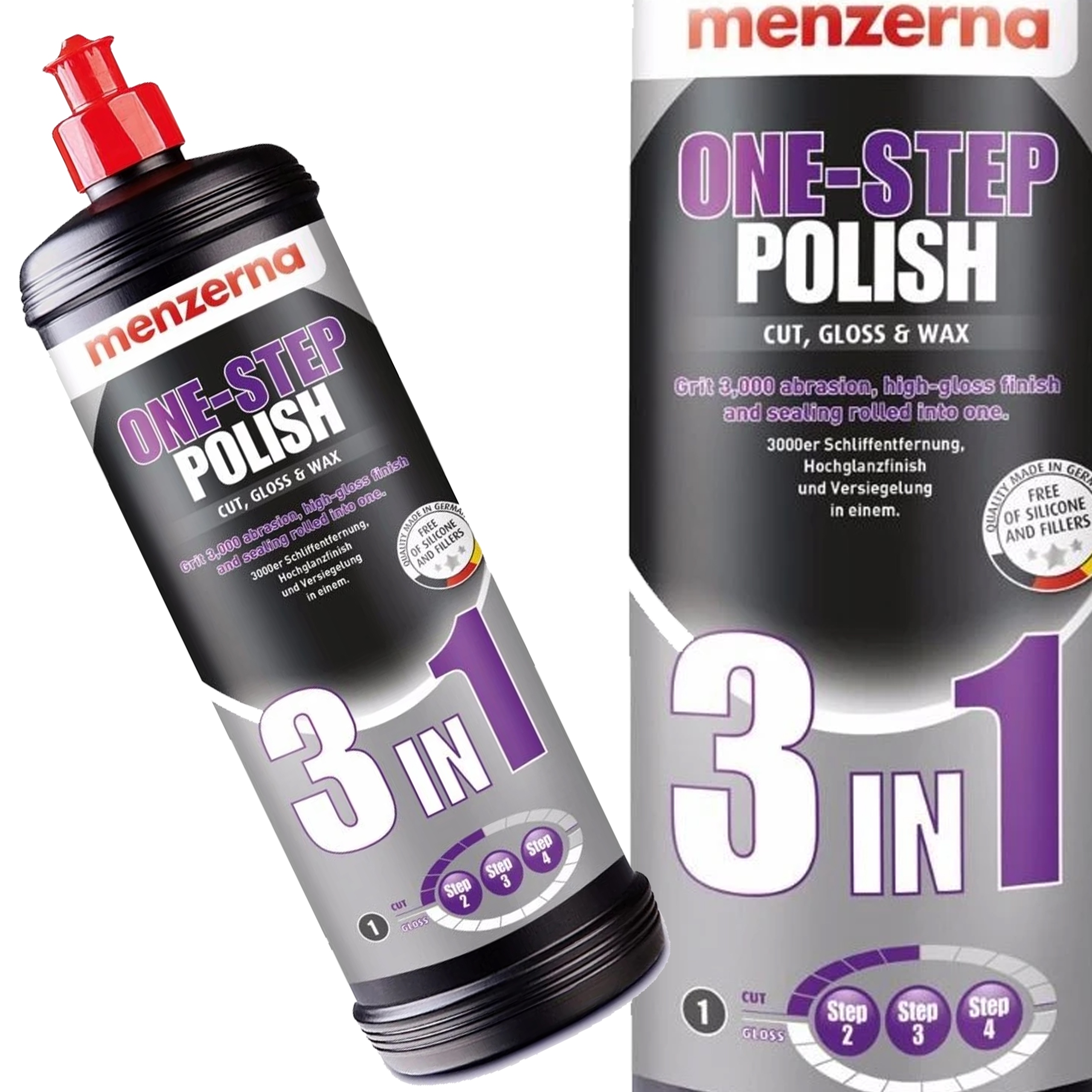 Menzerna One Step Polish 3IN1 Pasta Polerska Do Polerowania Lakieru 3W1