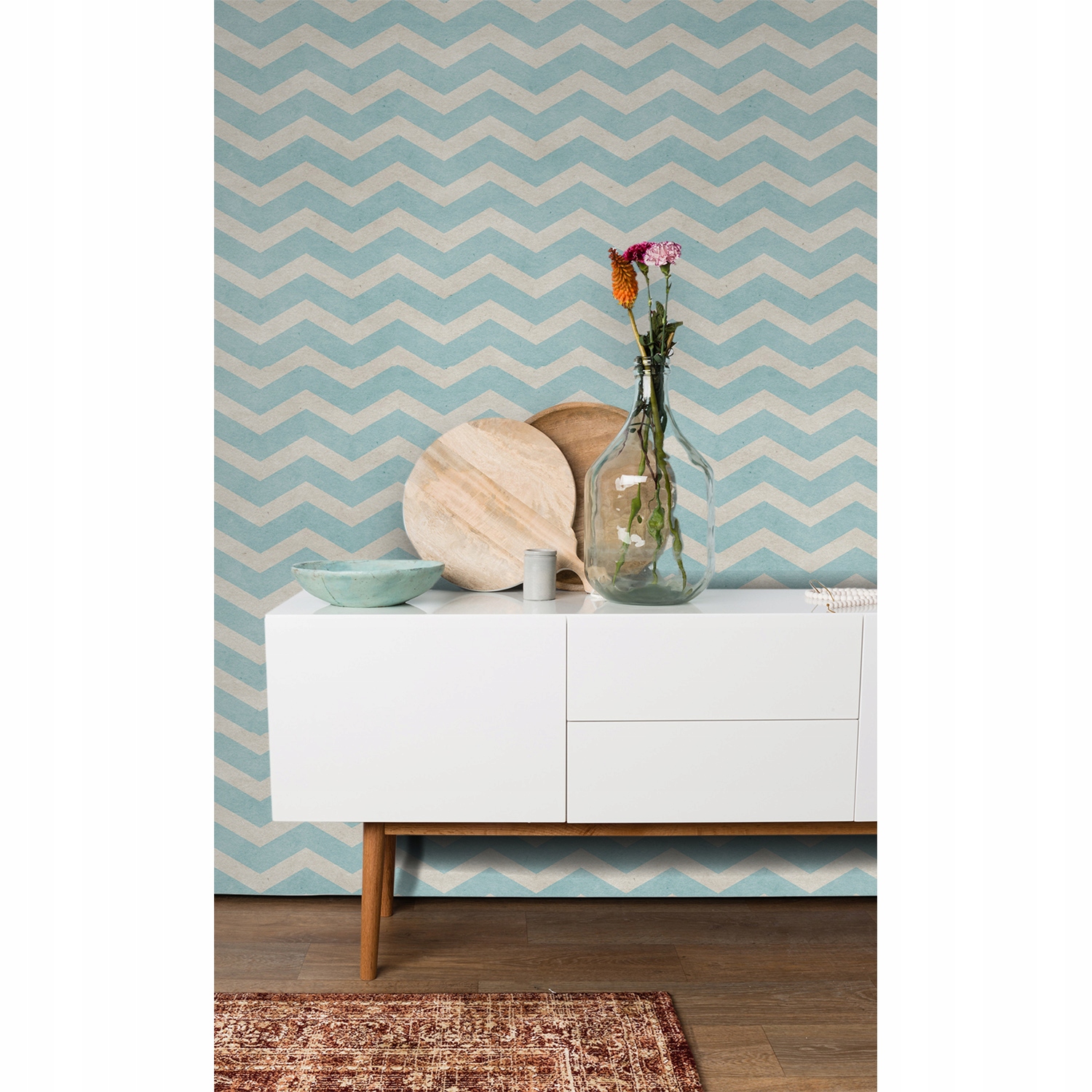 

Fototapeta ścienna Zygzakowe inspiracje 250x250 cm