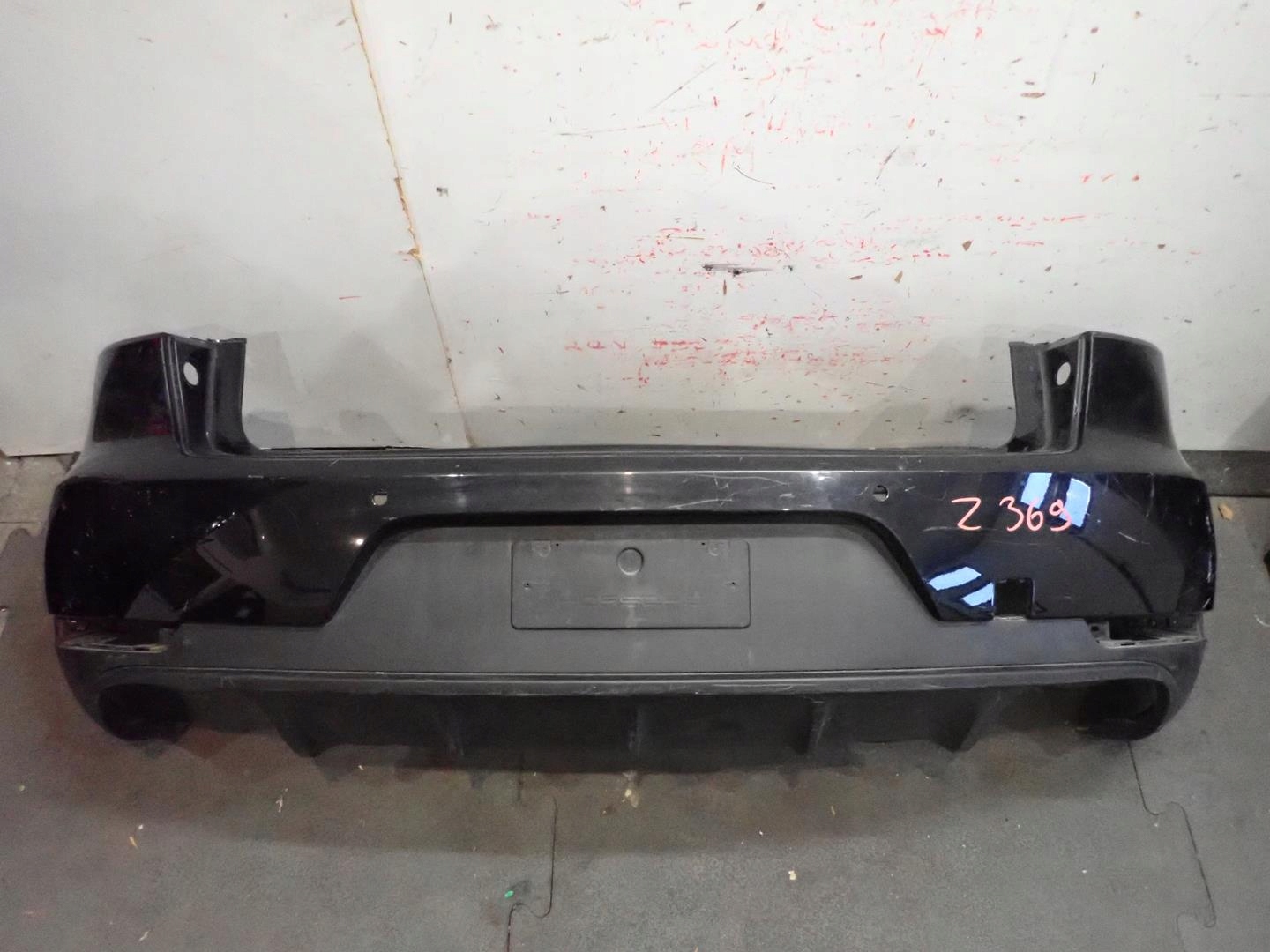 bumper rear part rear PORSCHE MACAN 14- 95B807421L