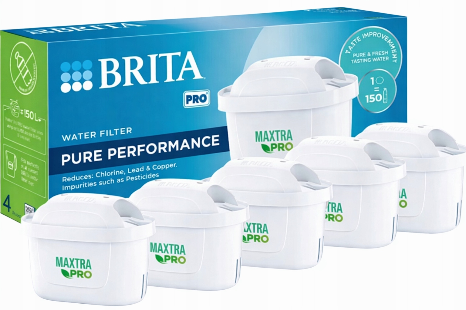 Wkład filtrujący do dzbanka Brita Maxtra Pro Pure Performance 5 szt.