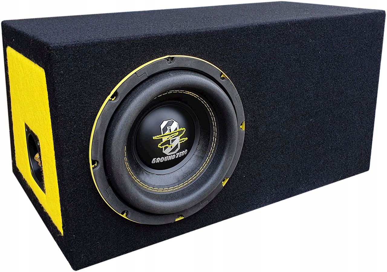 Ground Zero Gzrw 8XSPL-BR D2 basový a reflexní subwoofer
