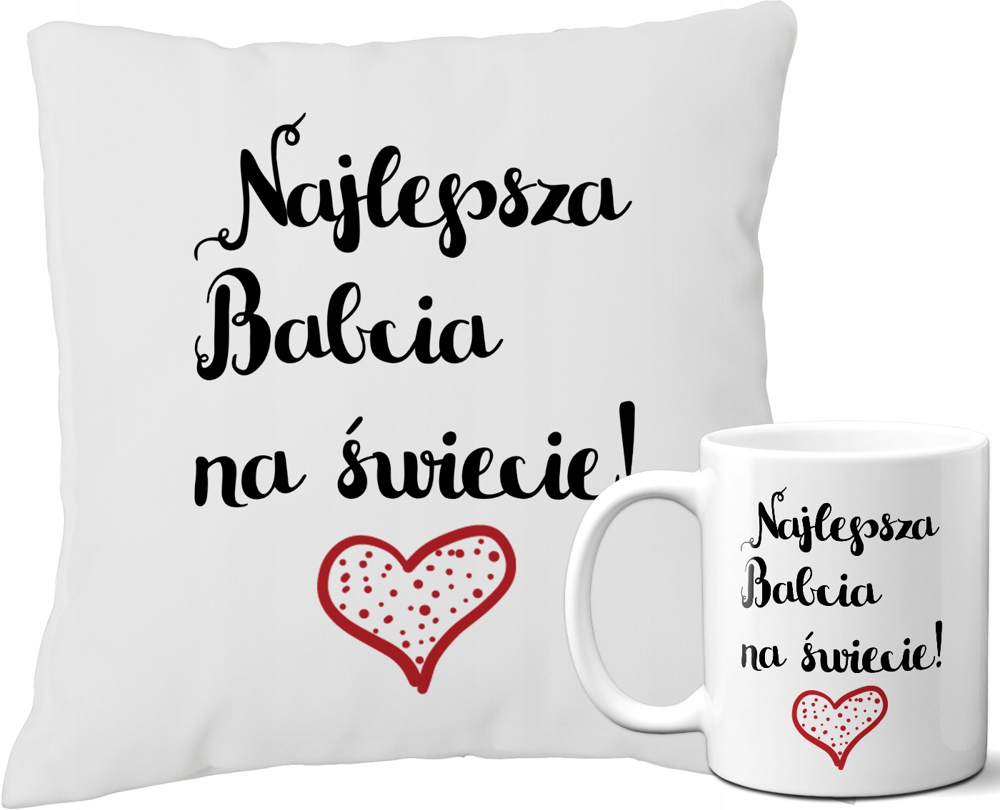 

Poduszka + Kubek - Prezent Dzień Babci Dziadka