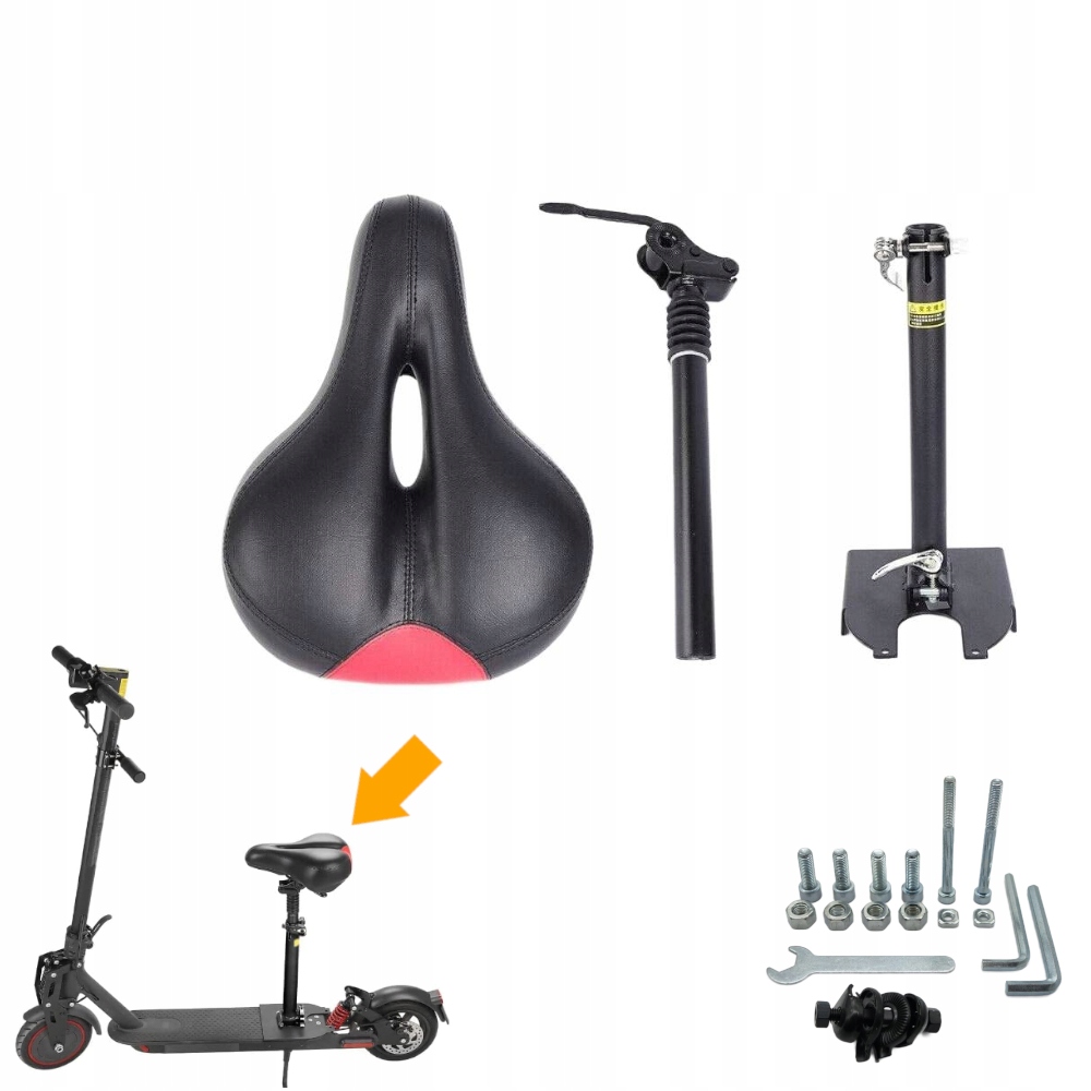 Odpružené sedlo Sedadlo pro koloběžku Xiaomi M365 1S Essential