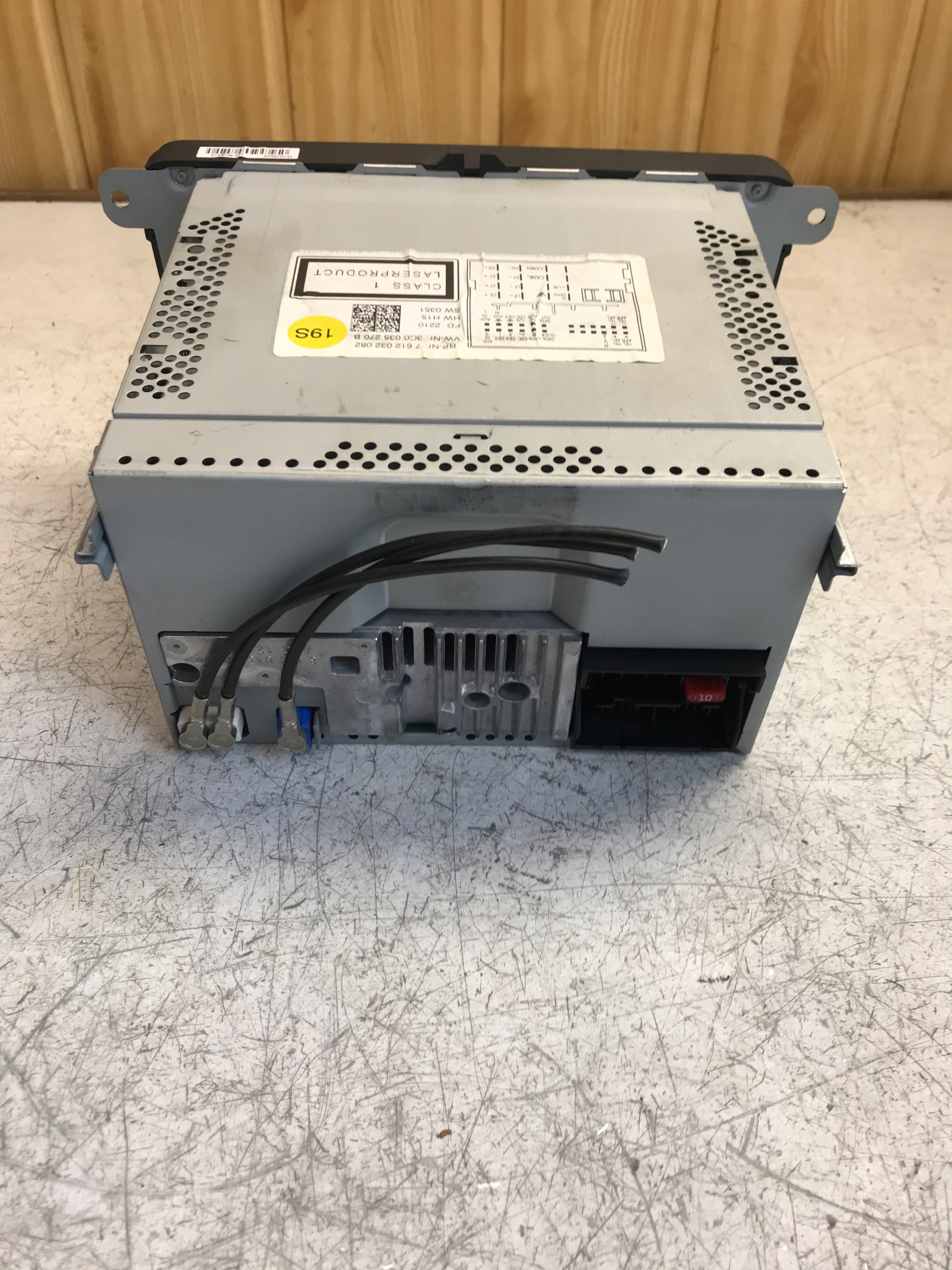 RADIO navigation VW GOLF VI SKODA RNS310 3C0035270B