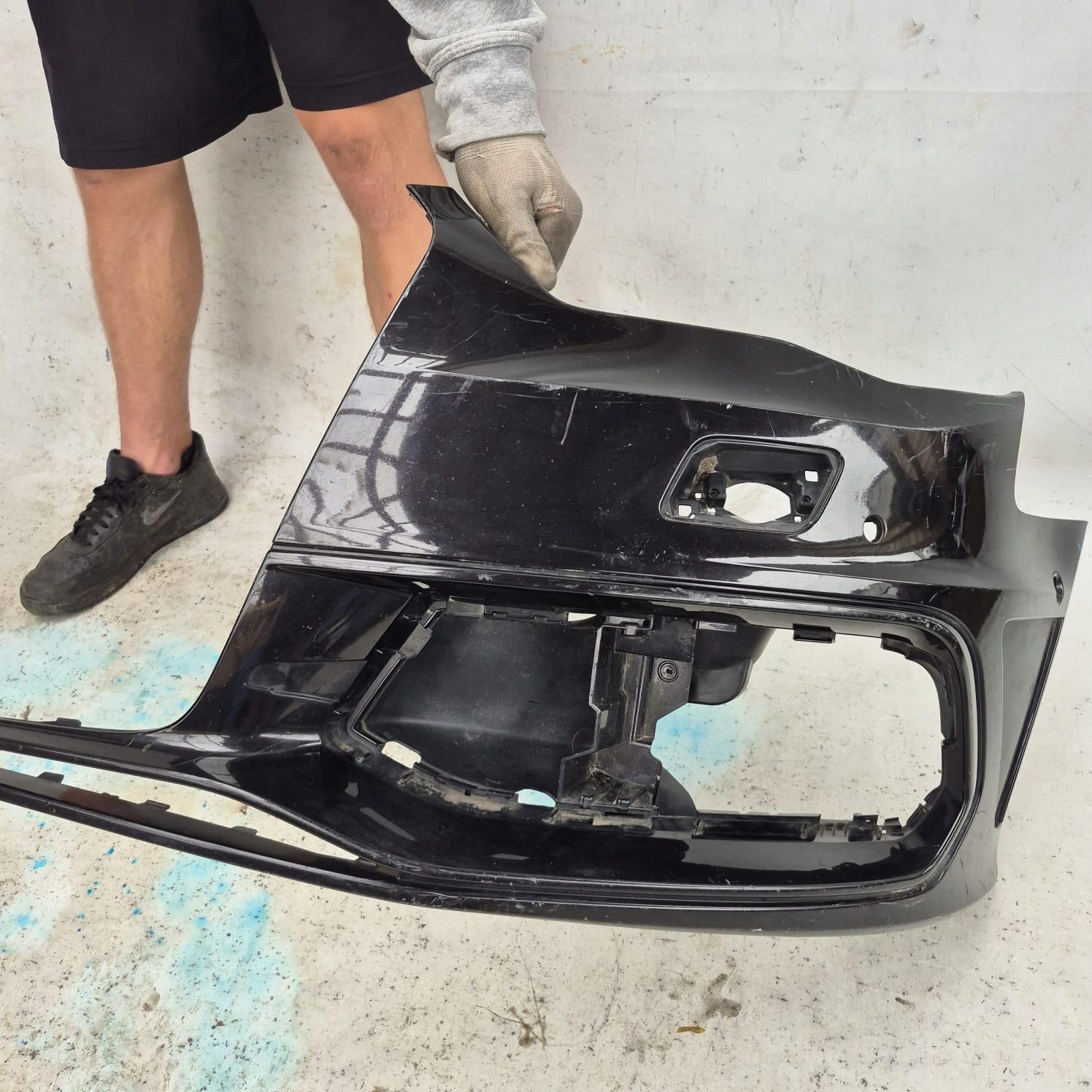 AUDI A3 III 3 8V HB S-LINE 13-16 bumper front front washer PDC