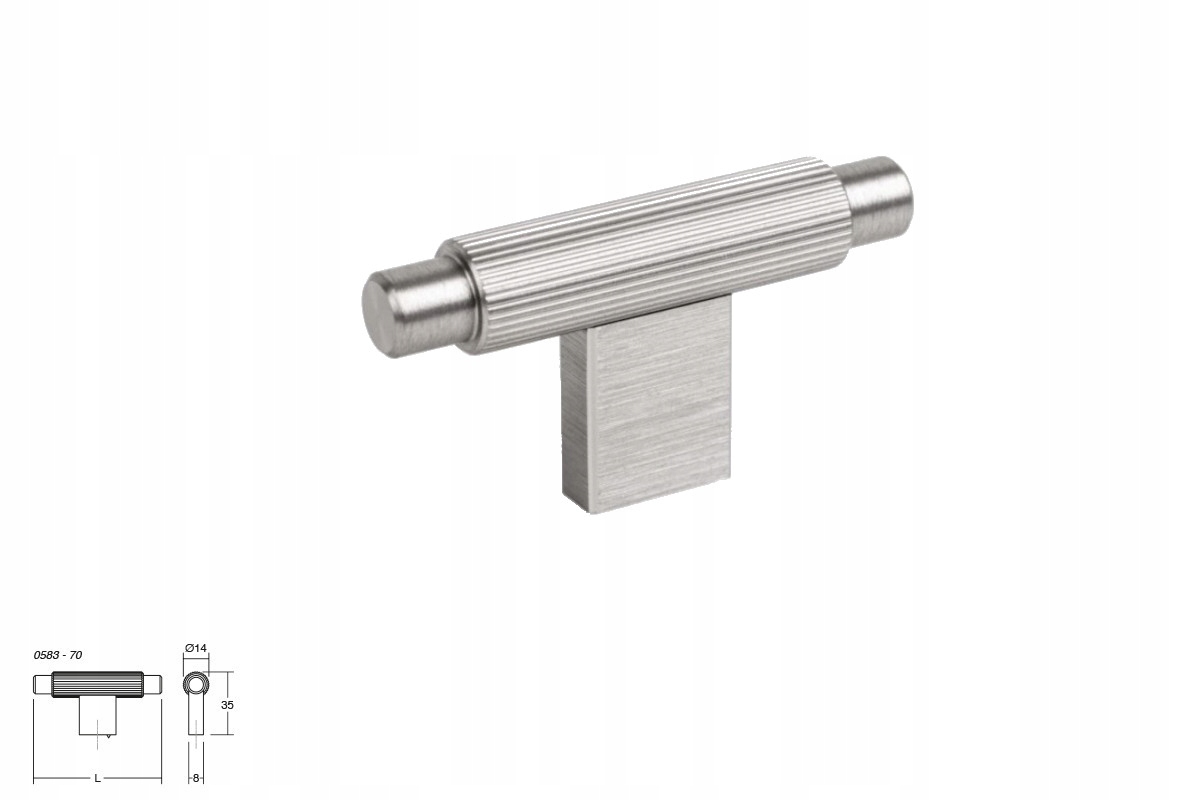 

Uchwyt gałka meblowa Viefe 0583 Arpa stal inox