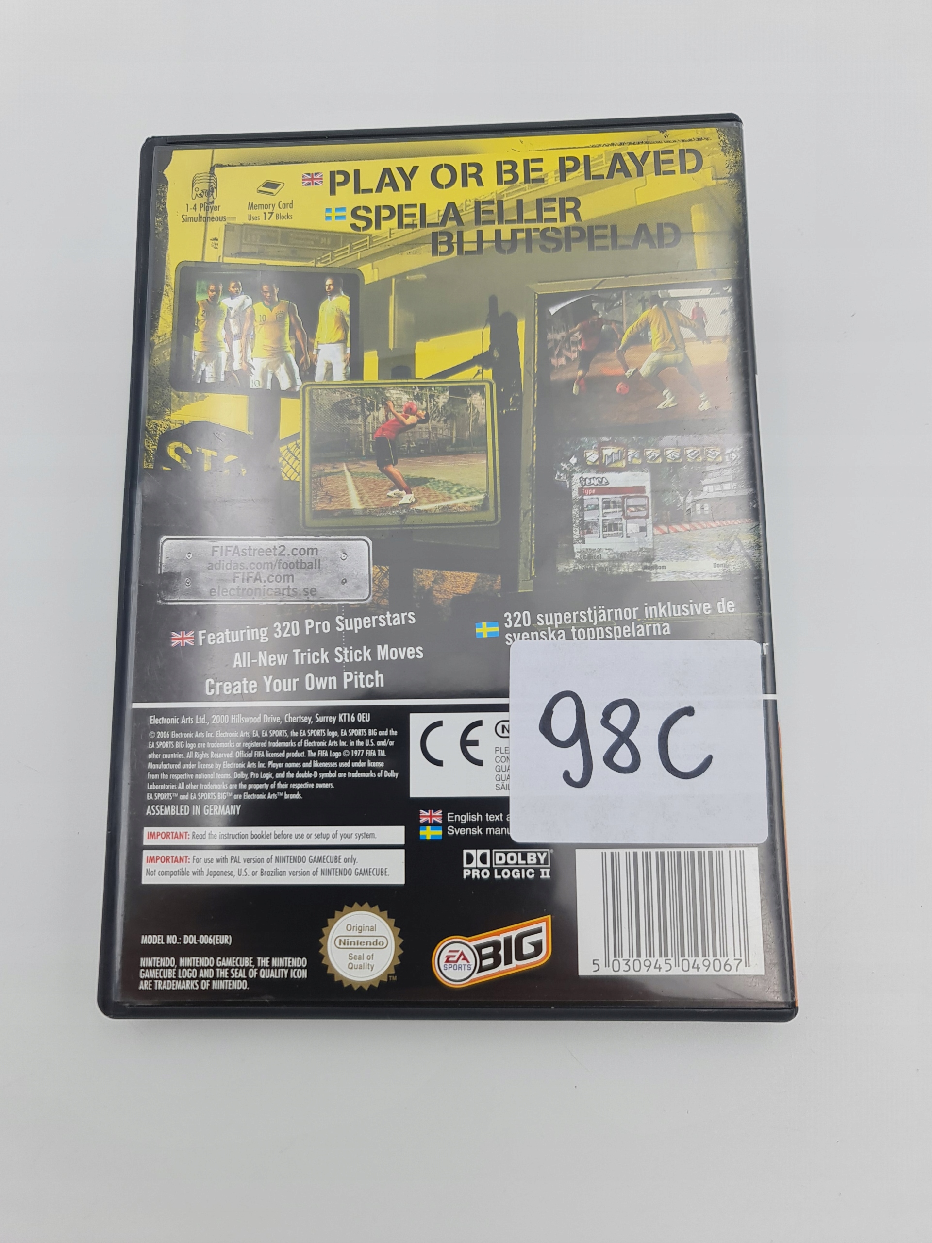 NINTENDO GAMECUBE FIFA STREET 2 Platforma Nintendo GameCube