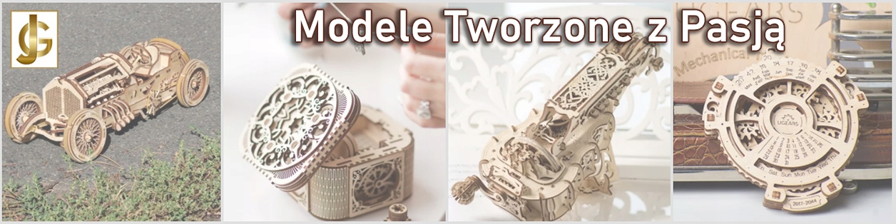 Ugears Mini-Biplane dwupłatowiec samolot 3D EAN (GTIN) 4820184121386