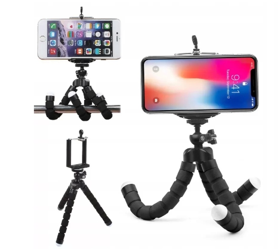STOJAK STATYW NA TELEFON TRÓJNÓG GIĘTKI REGULOWANY ELASTYCZNY TRIPOD Rodzaj statyw
