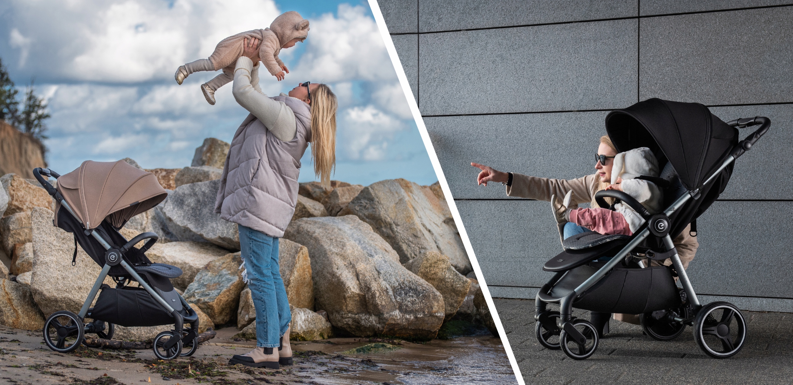 Wózek Spacerowy ESPIRO WAVE SPACERÓWKA Do 22kg AMORTYZACJA ŻELOWE KOŁA Model Wave