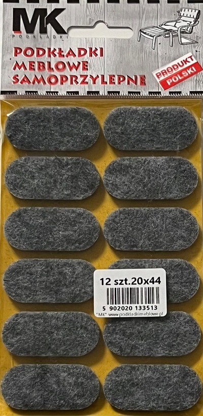 

Podkładki Filcowe Pod Meble Krzesła Stół 20X44