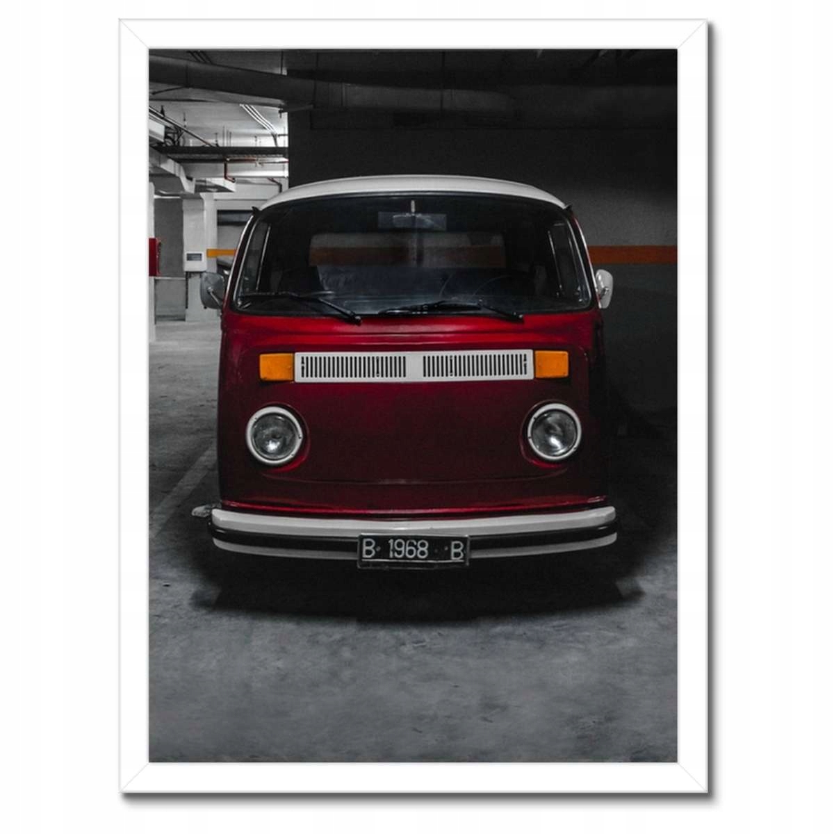 Plakáty v rámu 30x40 Vw Transporter 1968