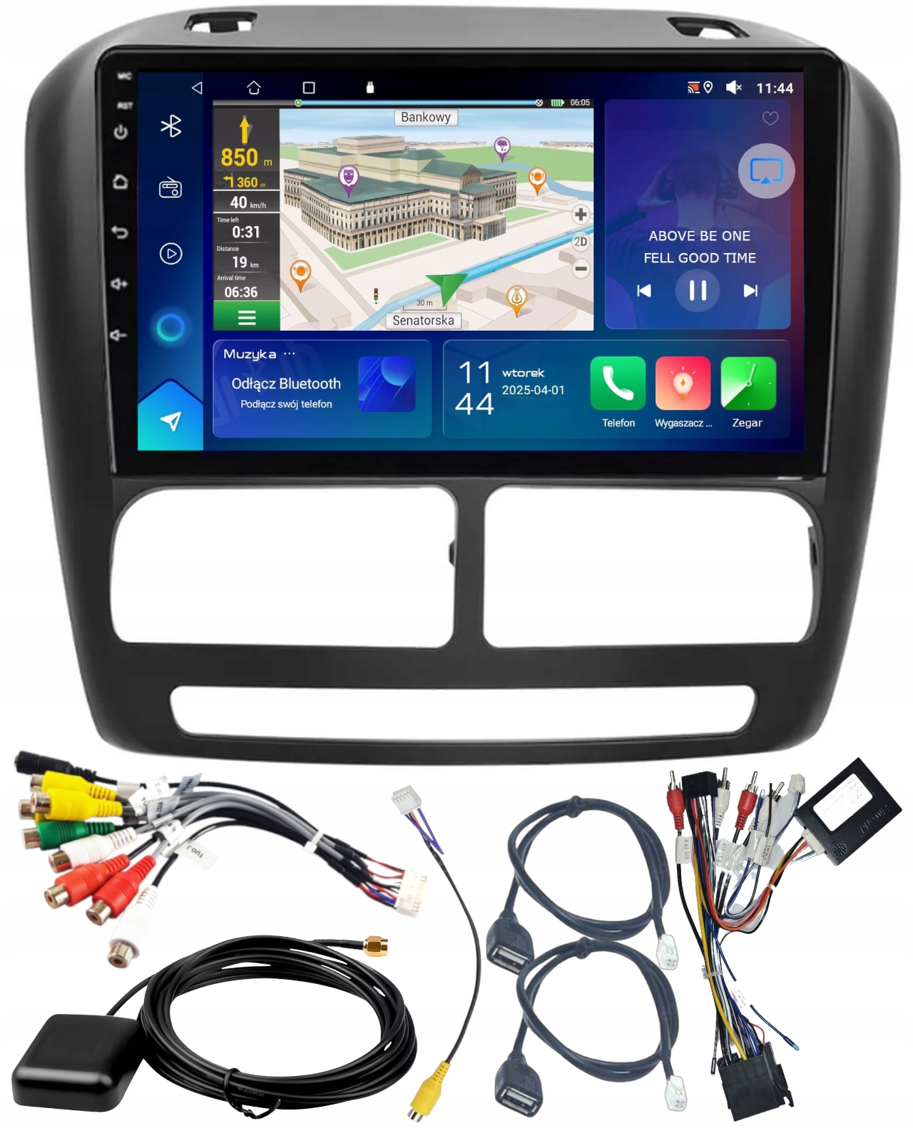 Autorádio Gps Android Fiat Doblo 2010-2015 Usb Wifi Carplay 2/64GB