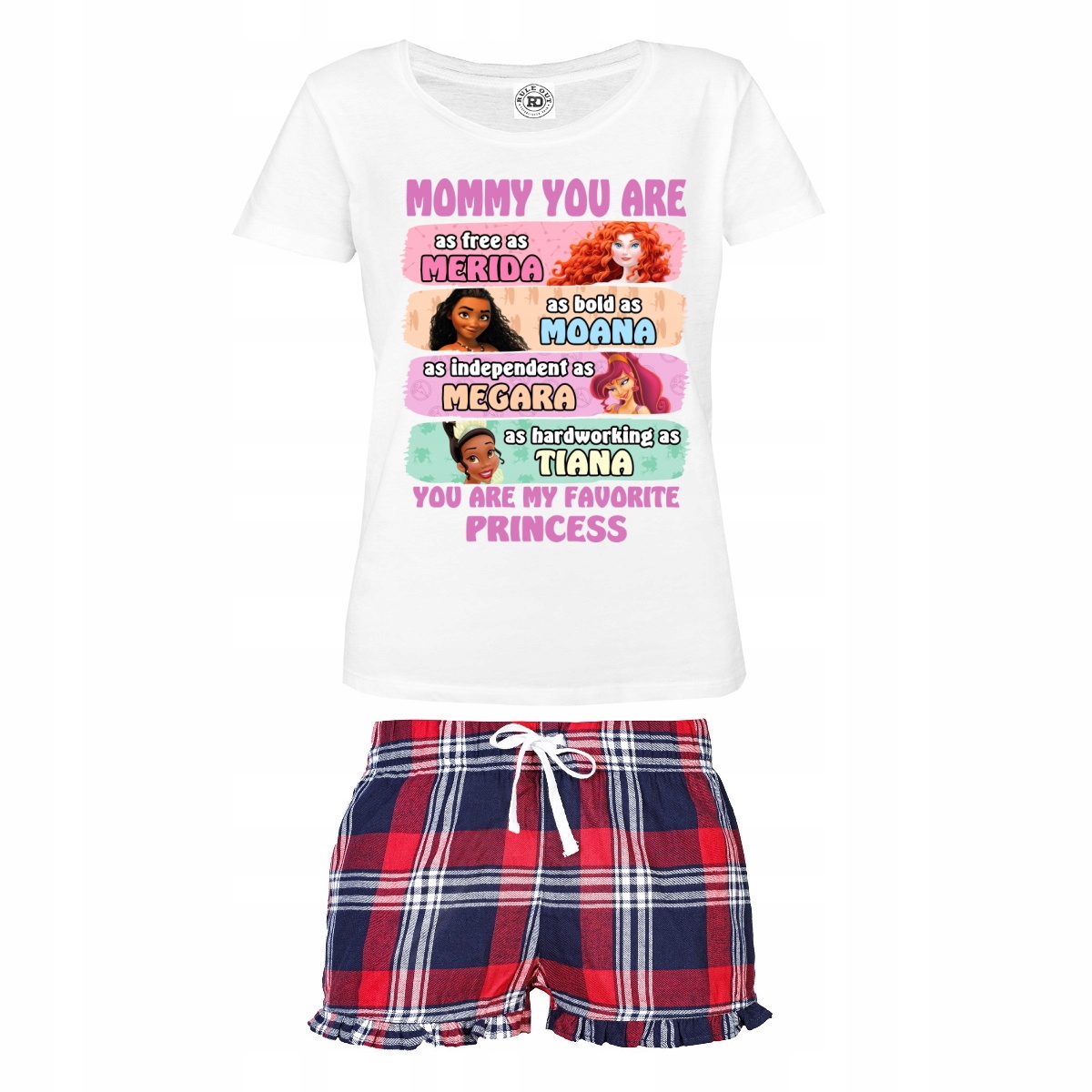 

Damska Piżama Na Dzień Mamy Księżniczka Mama