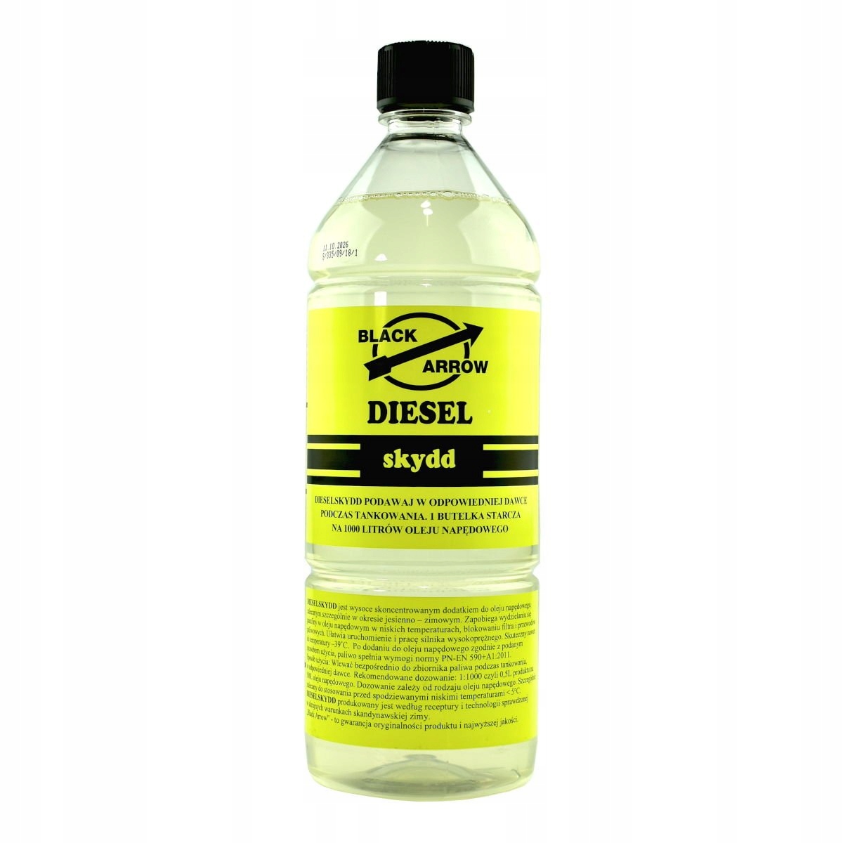 

Depresator Diesla On Black Arrow Diesel Skydd 1L