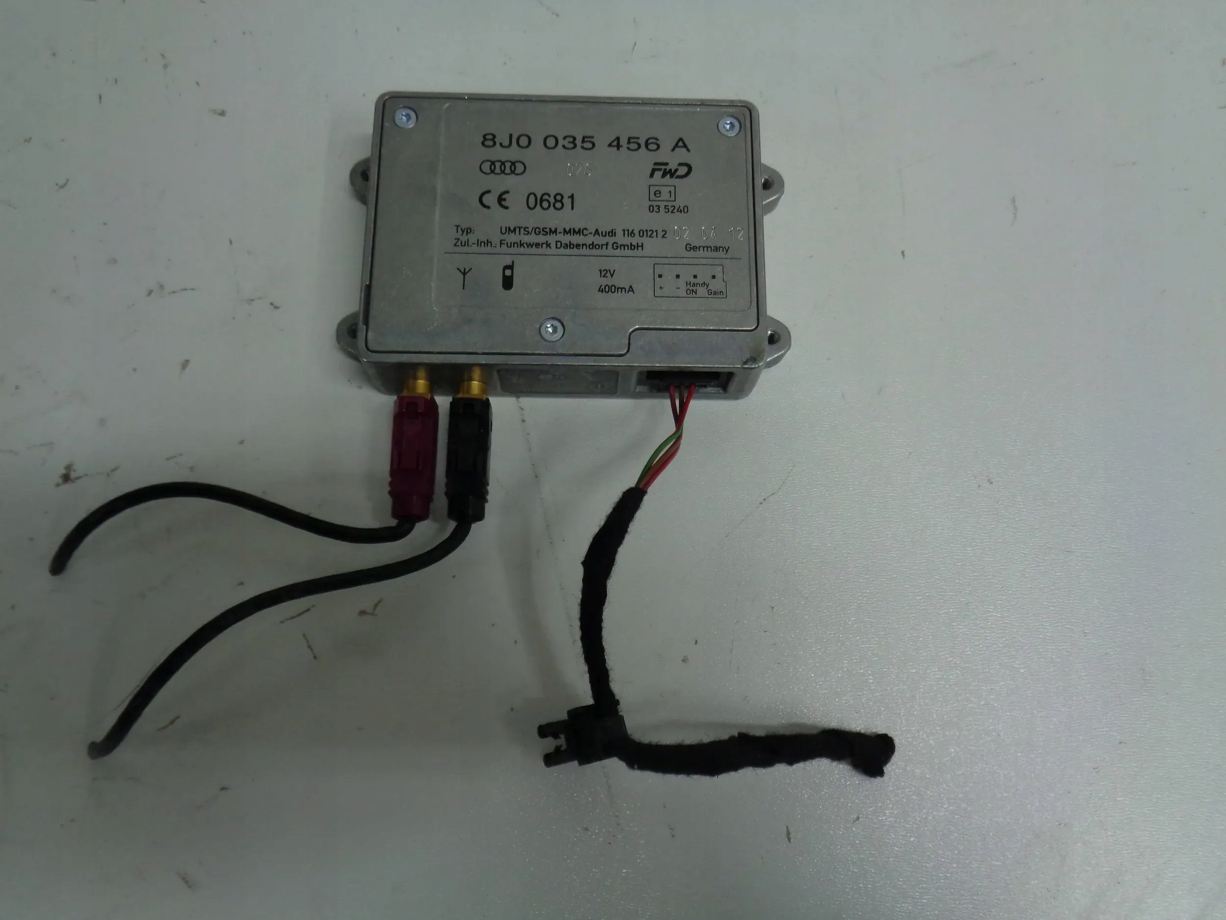 AUDI A6 C7 4G A7 control unit module ANTENY
