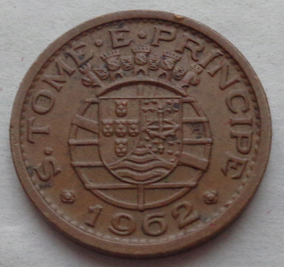 Wyspy Św. Tomasza - PORTUGALIA - 10 centavos 1962