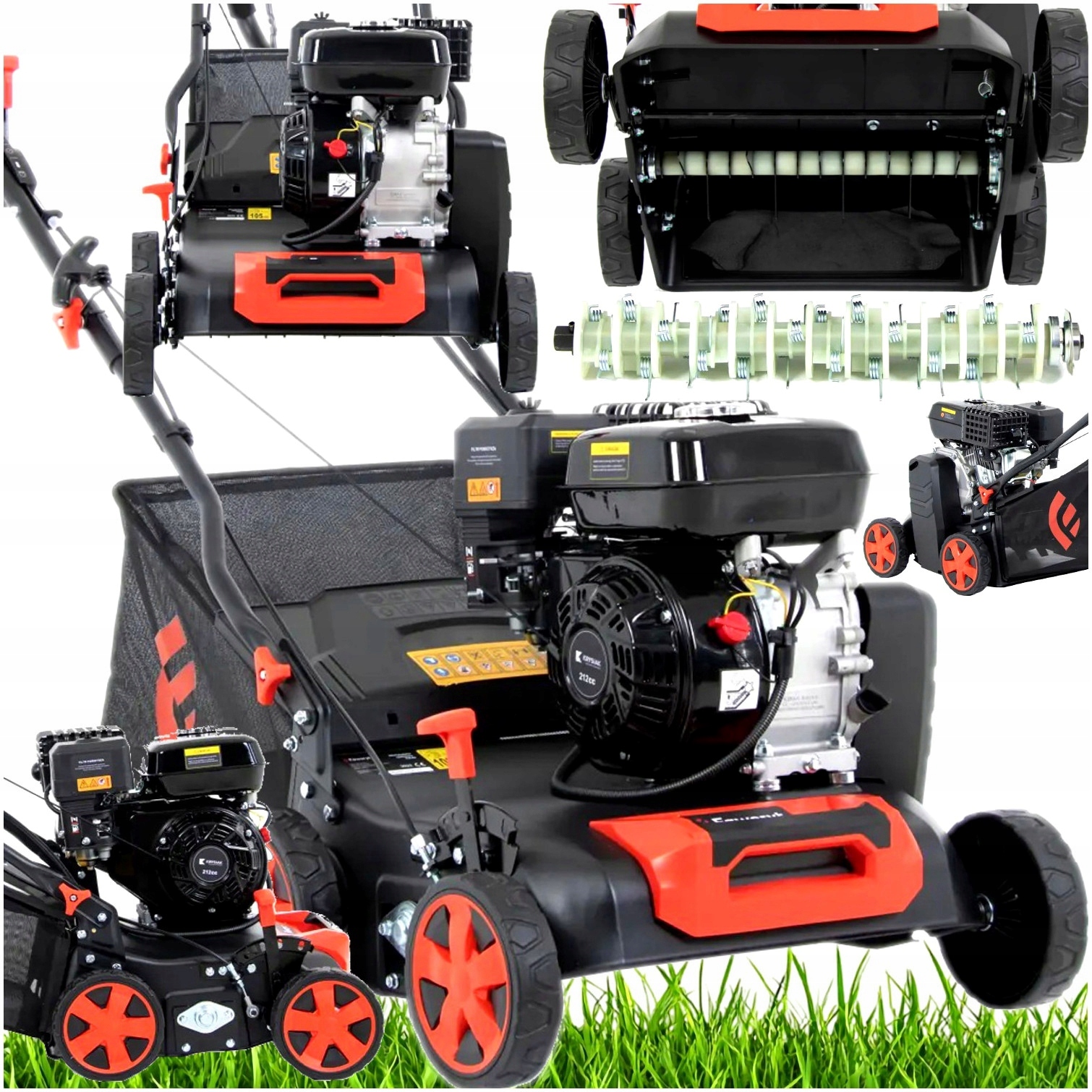 Faworyt Silný Vertikutátor Spalovací Provzdušňovač TW40 212 cm3 40 cm 2-VÁLCE