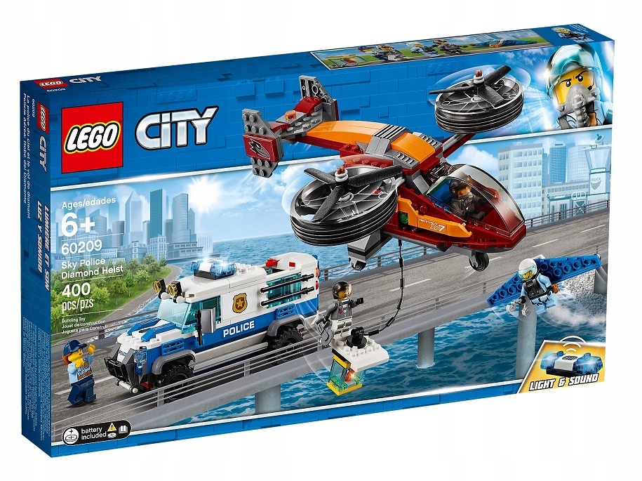 LEGO CITY RABUNEK DIAMENTÓW 60209