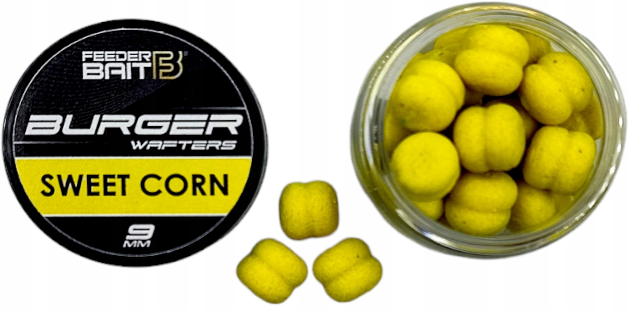 Feeder Bait Burger Sweet Corn wafters 9mm method feeder killer