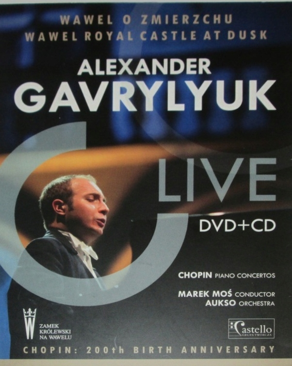 Chopin :Live In Wawel ,Alexander Gavryluk dvd+cd