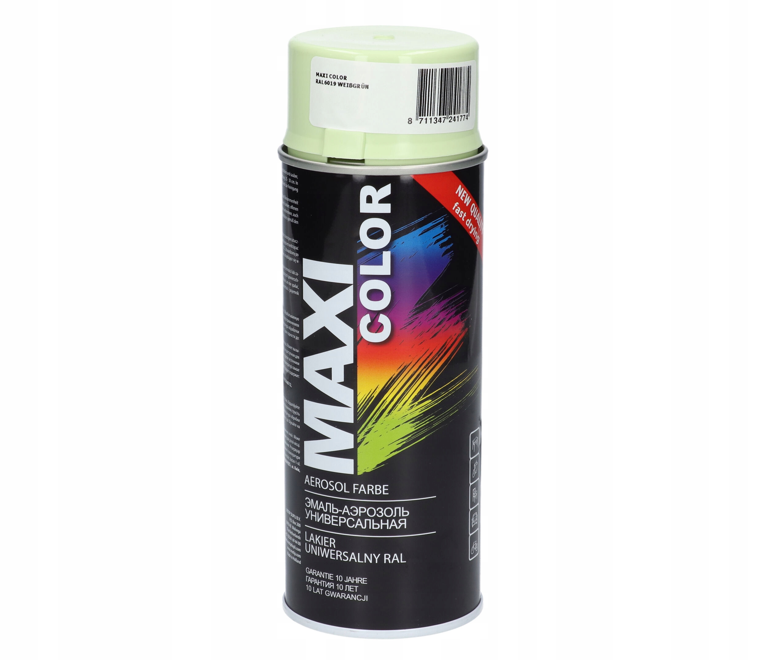 

Maxi Color Ral 6019 Farba Lakier Seledynowy Spray