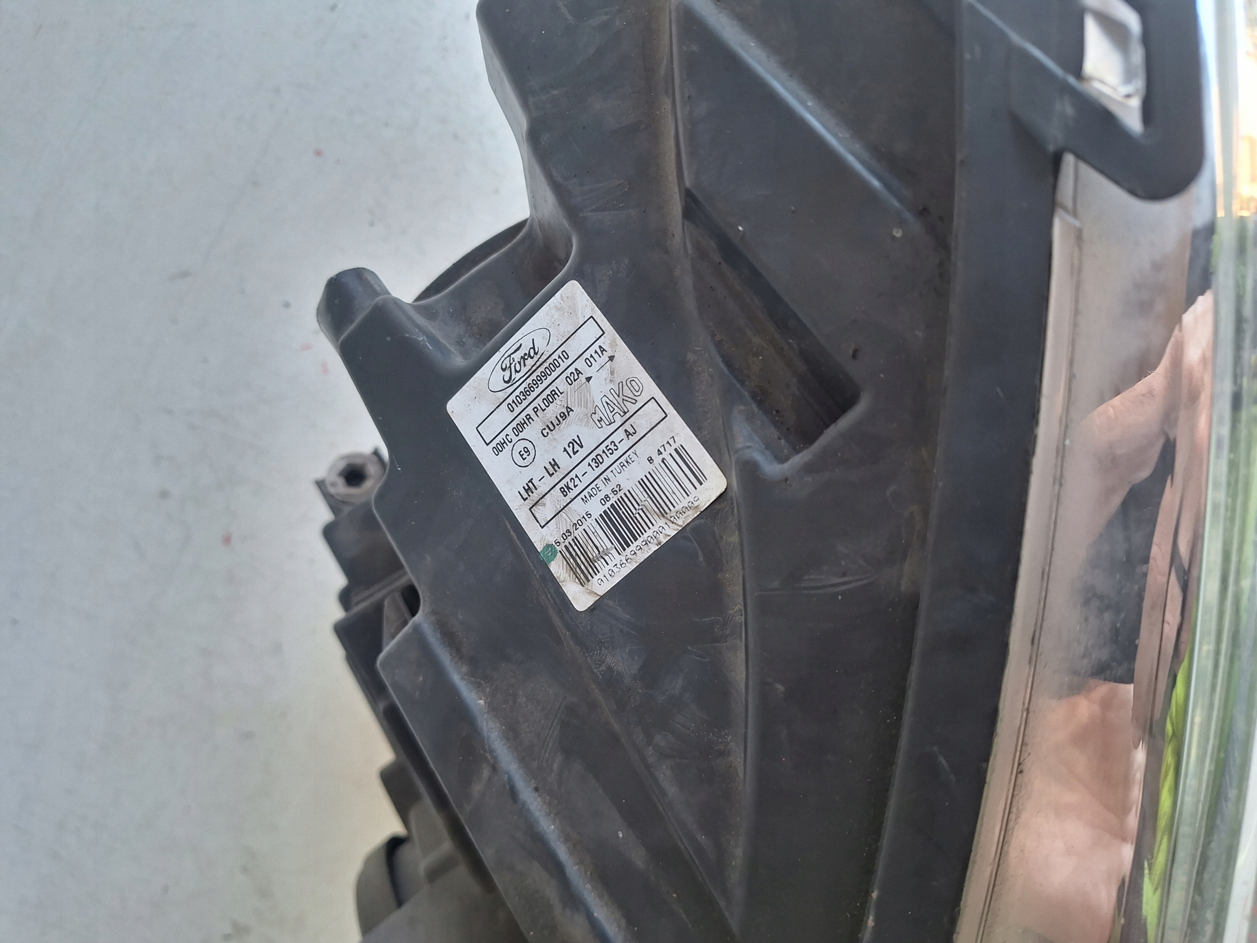 FORD TRANSIT CUSTOM 12-17 light left UK