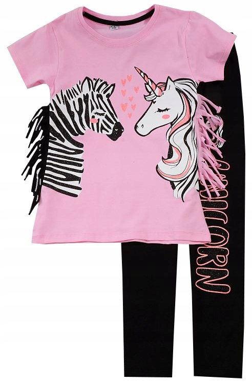 

Jednorożec Komplet Tunika Legginsy 92 J198A