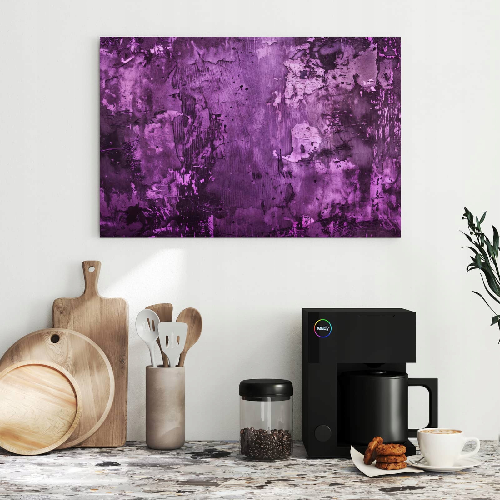 Magnetická tabule Abstraktní Stěna 60 × 40 cm