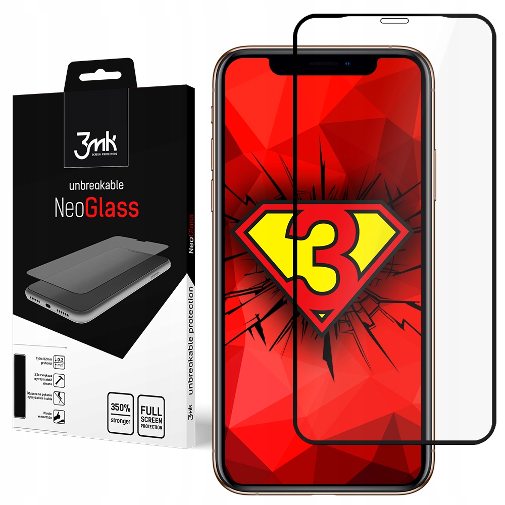 

Szkło na cały ekran iPhone 11 Pro Max 3mk NeoGlass