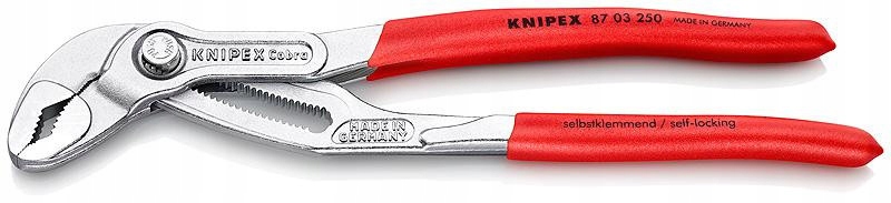

Knipex Szczypce do rur nowej generacji Cobra
