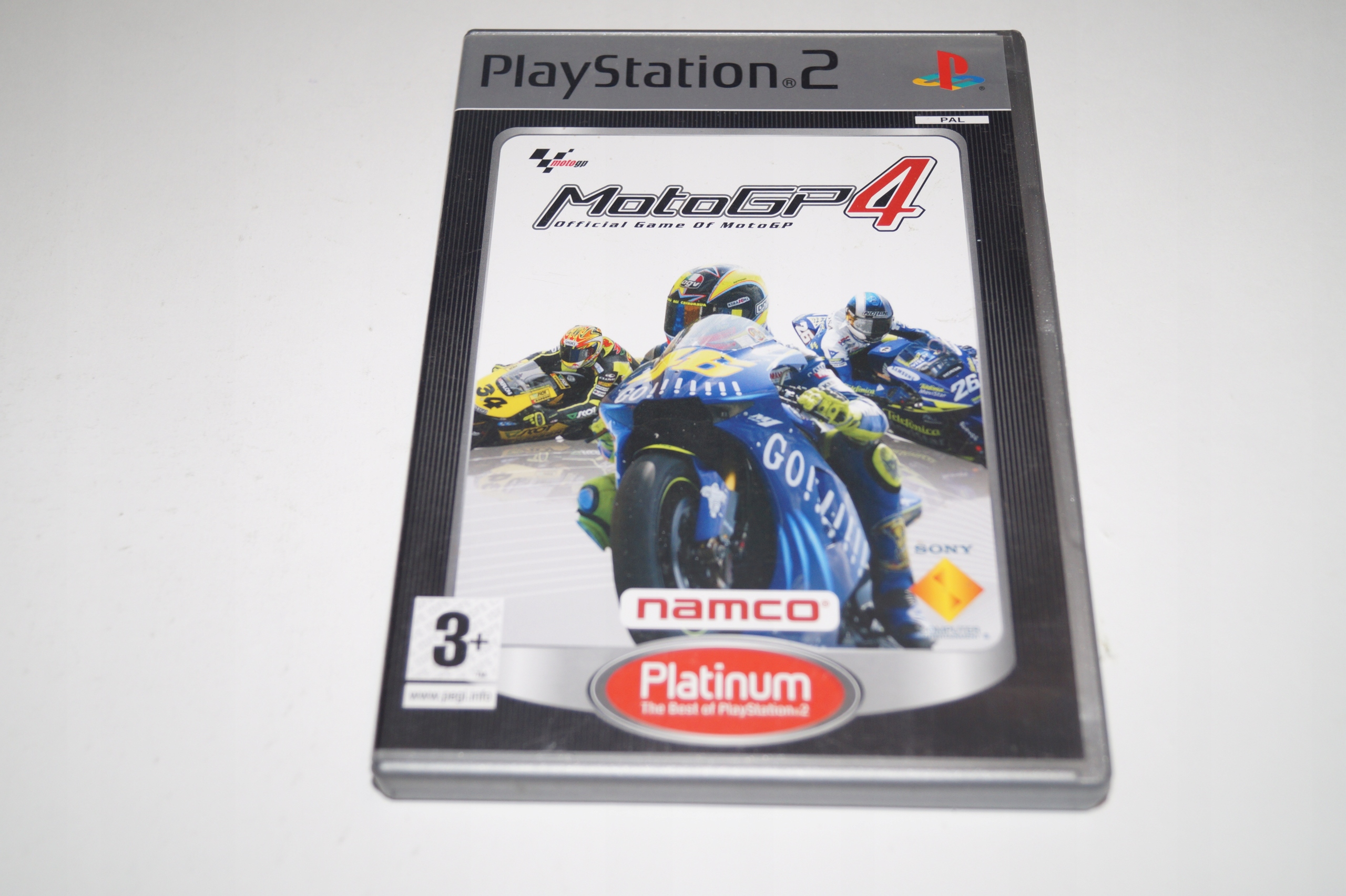 Gra MOTO GP 4 Sony PlayStation 2 (PS2) WYŚCIGI Platforma Sony PlayStation 2 (PS2)