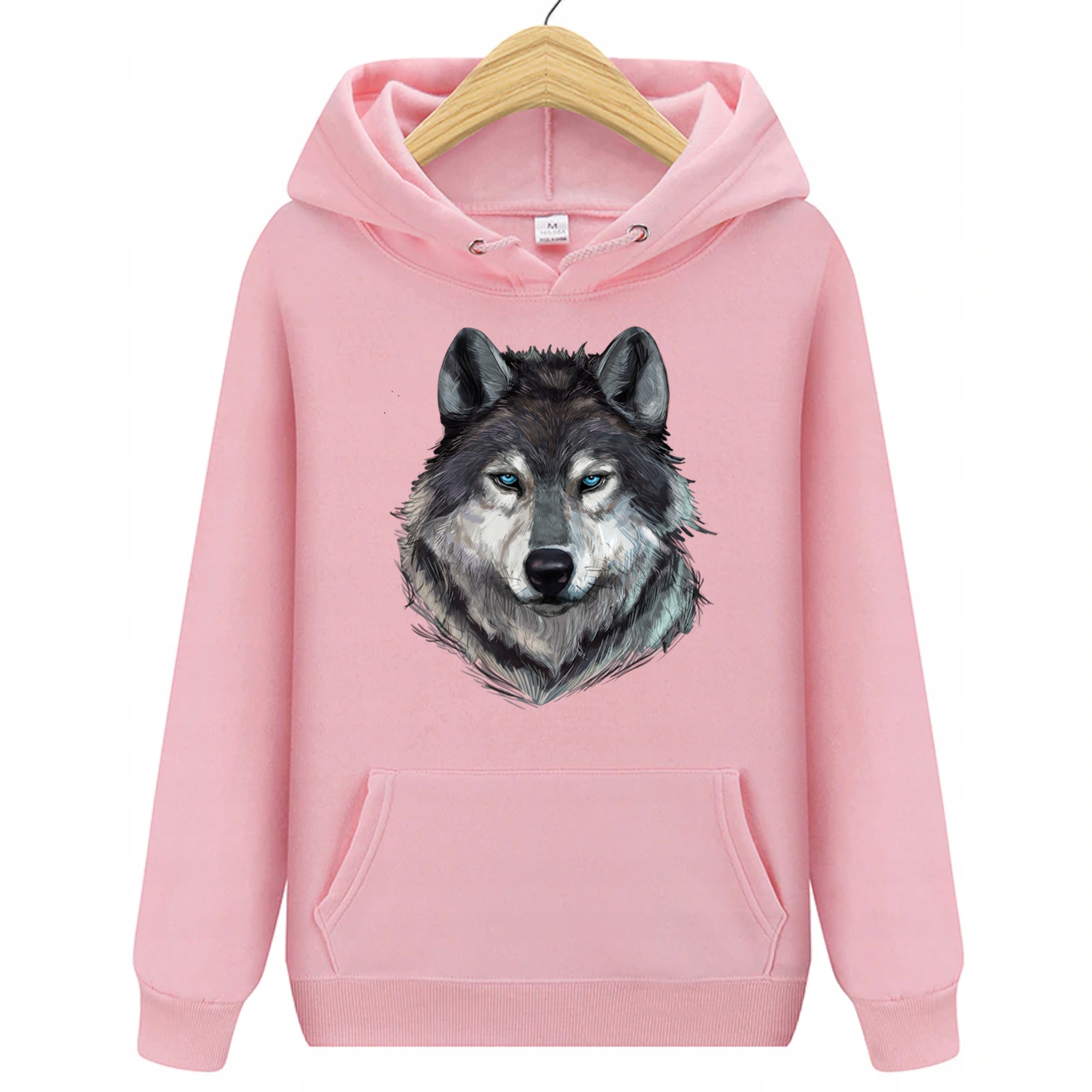 

Bluza Z Wilkiem Damska Z Kapturem Wilk L