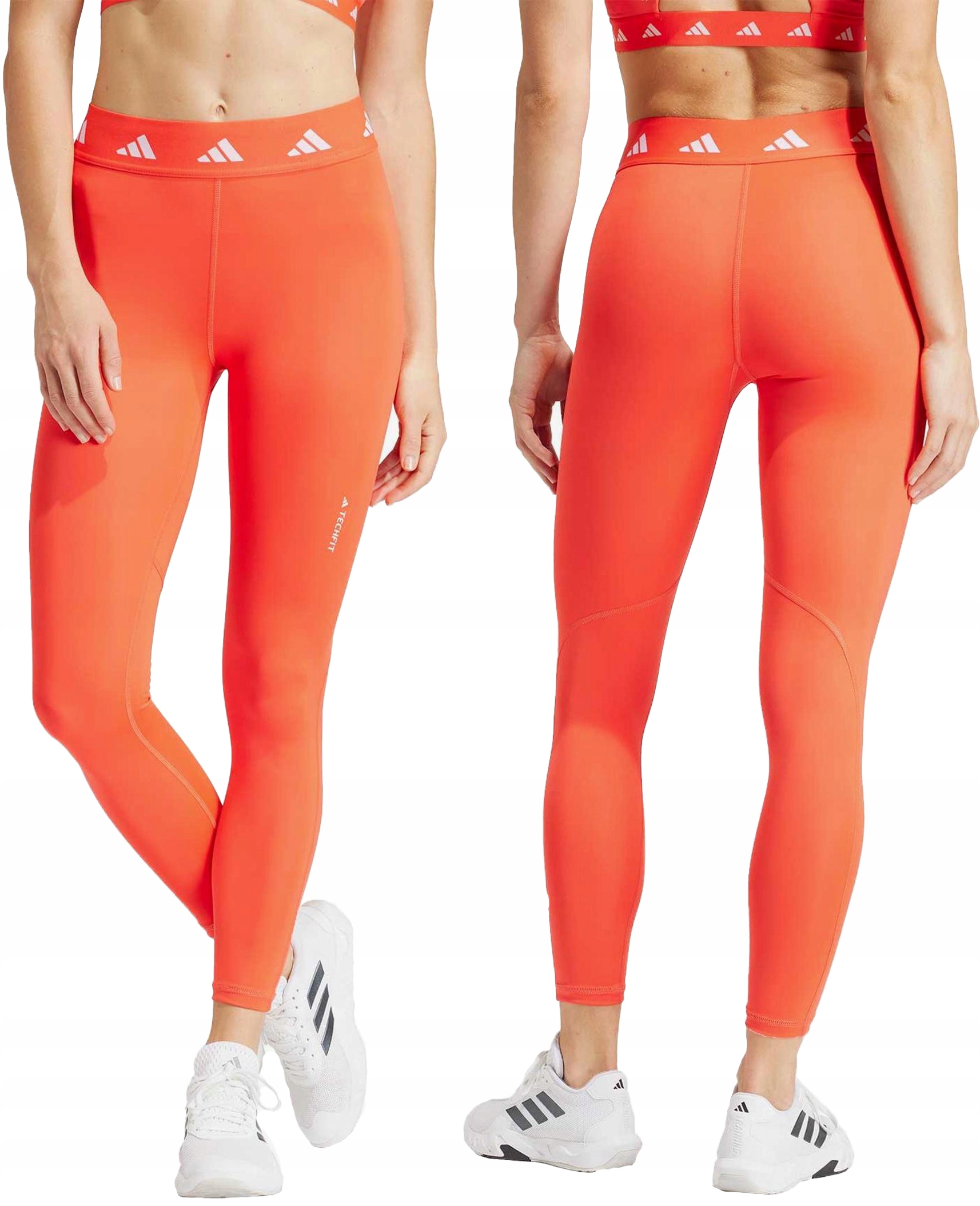 Adidas Legginsy Damskie Treningowe Kompresyjne Getry Na Siłownię 7/8 Xs